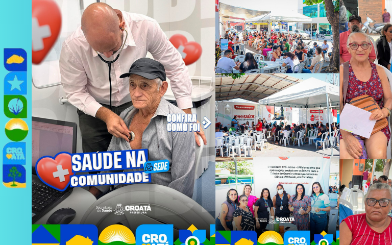  Saúde mais perto de você!