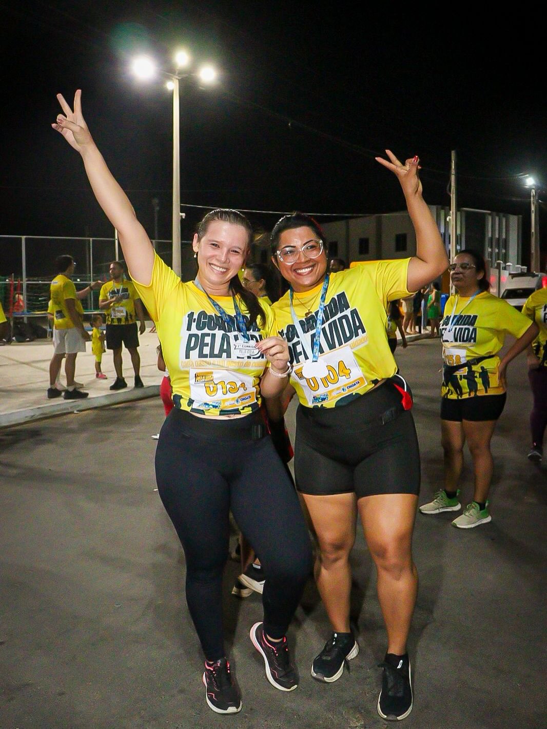 Foto 1 — 1ª Corrida pela vida - Cada passo é um gesto de cuidado!"